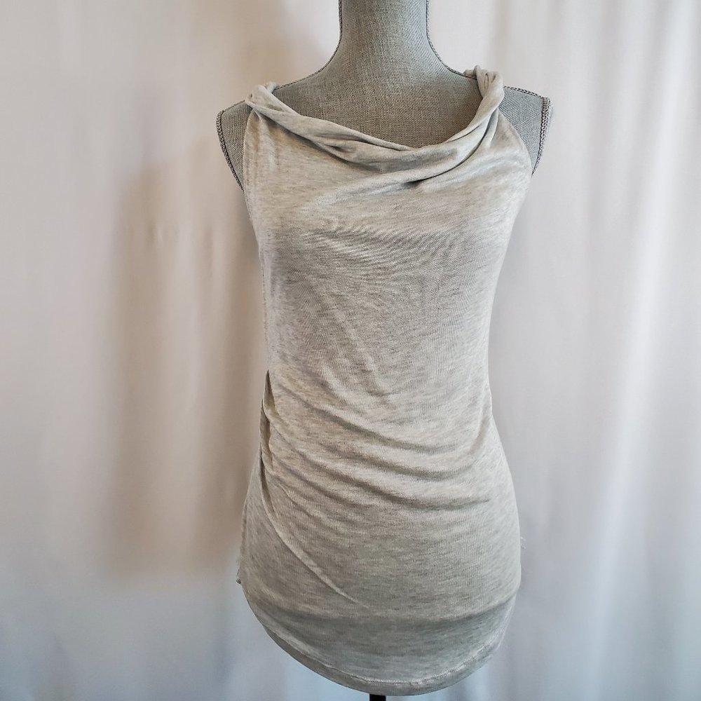 Banana Republic Twist Neck Tank Top - Grey